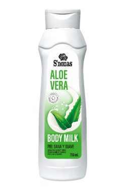 Body Milk Aloe Vera S'nonas 750ml