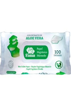 Papel Higiénico Húmedo S'nonas 100 Unidades