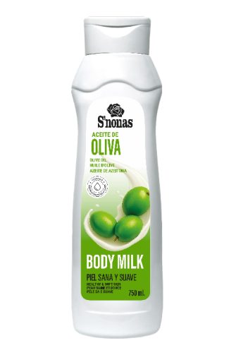 Body Milk Aceite de Oliva S'nonas 750ml