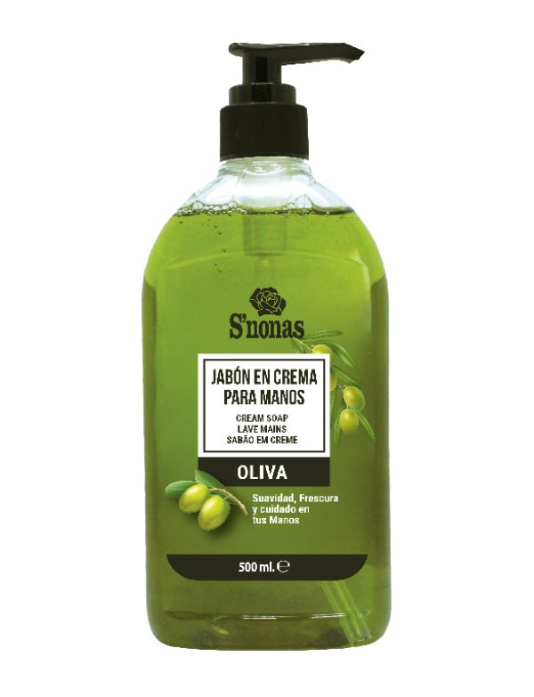 Jabón Dosificador Oliva 500ml