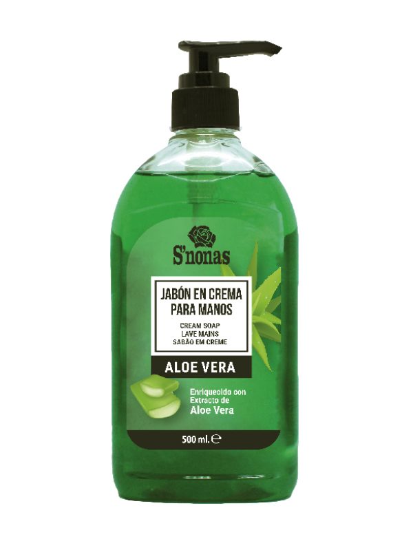 Jabón Dosificador Aloe Vera 500ml