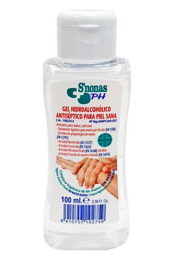 Gel Hidroalcohólico Snonas PH 100ml