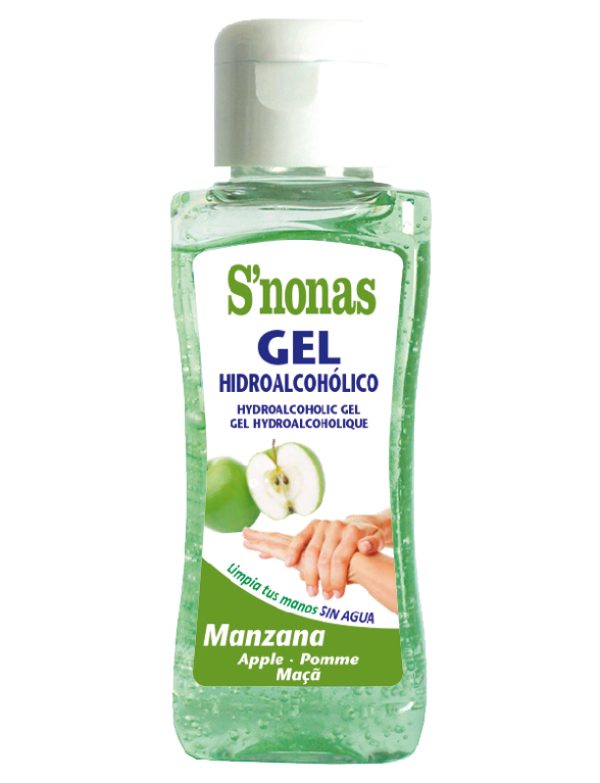 Gel Hidroalcohólico Perfumado Manzana 100ml