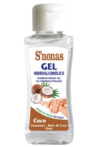Gel Hidroalcohólico Perfumado Coco 100ml