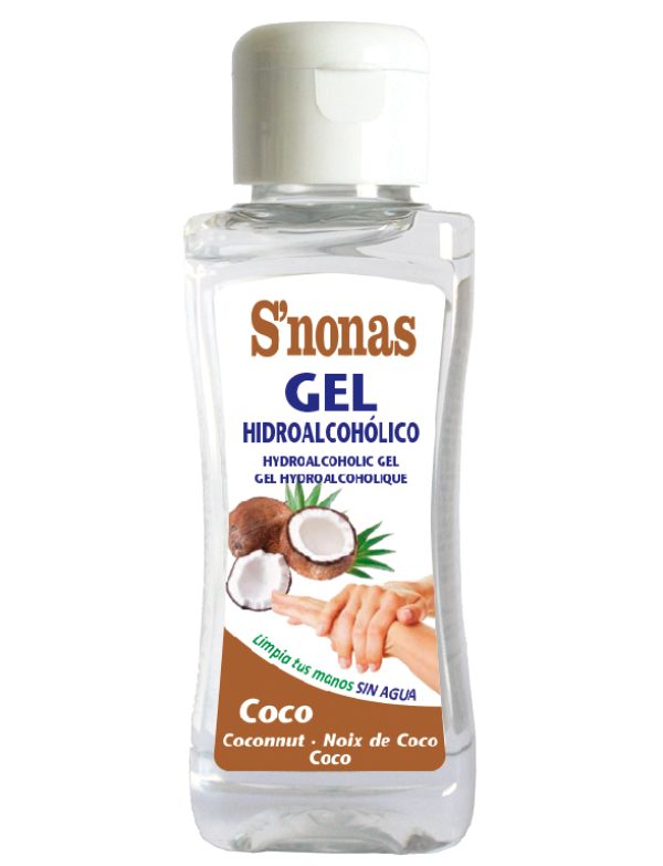 Gel Hidroalcohólico Perfumado Coco 100ml