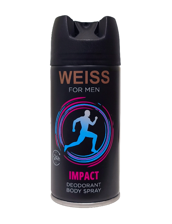Deodorant Body-Spray Impact Weiss 150ml