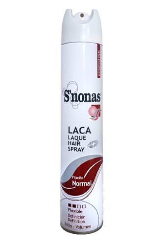 Laca Spray Fijación Normal S'nonas 400ml