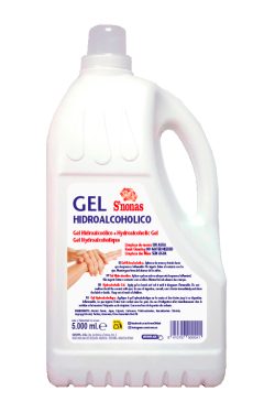 Gel Hidroalcohólico S'nonas 5L - Línea Industrial