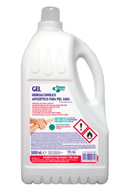 Gel Hidroalcohólico S'nonas pH 5L - Línea Industrial