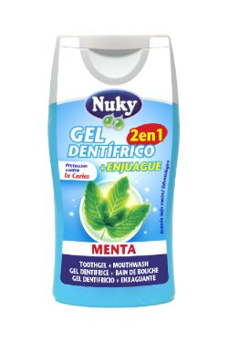Gel Dentífrico + Enjuague Menta Nuky 100ml